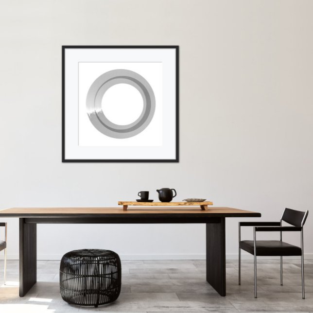 Impresión de arte moderno Minimalista en blanco y  (Subido por el creador)