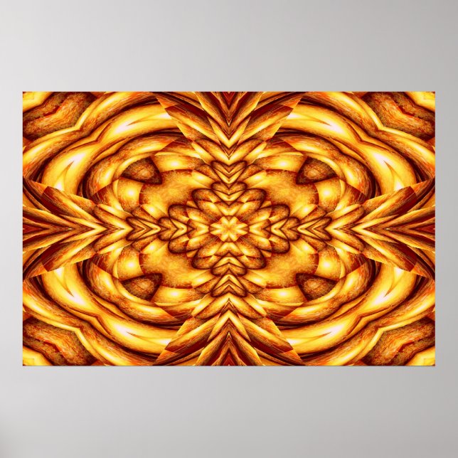 Impresión de arte moderno - Naranjas Resumen de Po (Frente)