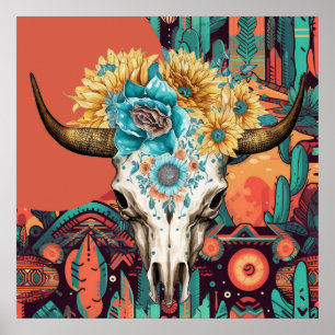 Impresión de arte nativo indio