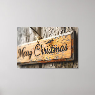 Impresión de arte navideño