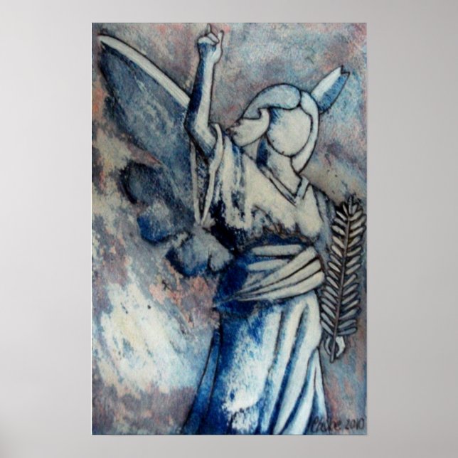 Impresión de arte original - Angela (Frente)