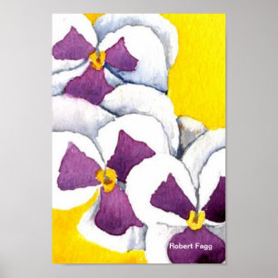 Impresión de arte Pansy #4