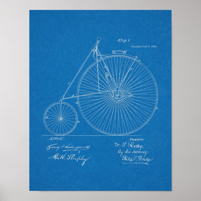 Impresión de arte para diseño de bicicletas de alt (Frente)