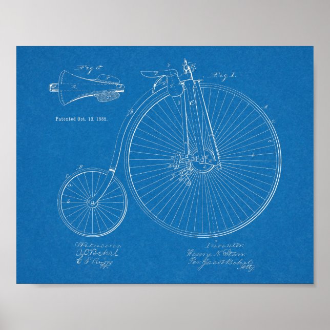 Impresión de arte para diseño de bicicletas de alt (Frente)