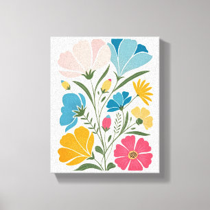 Impresión de arte peony Blossom con estilo