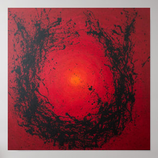 Impresión de arte poster Red#3