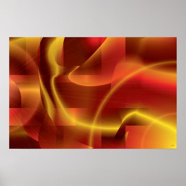 Impresión de arte RedGold (Frente)