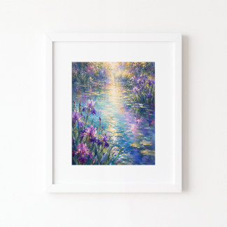 Impresión de Arte Reflejos de Iris