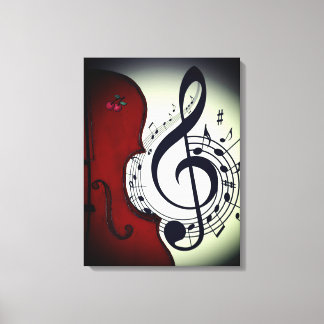 IMPRESIÓN DE ARTE ROCKABILLY CLASSY CELLO