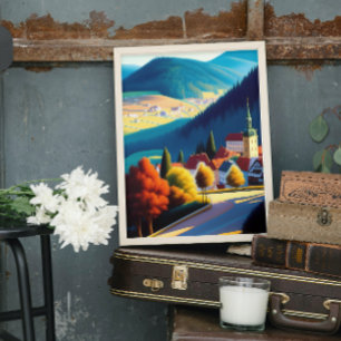 Impresión de arte rural en Austria