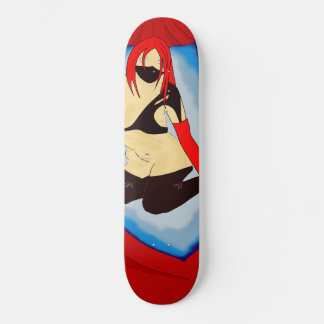 IMPRESIÓN DE ARTE SEXY LADY SKATEBOARD
