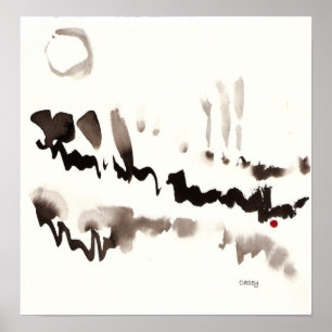 Impresión de arte sobre el bosque lunar