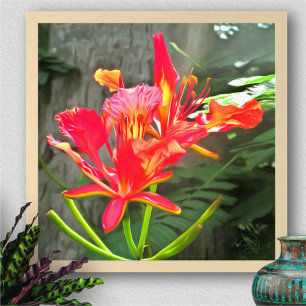 Impresión de arte Vallarta Flaming Beauty 1583