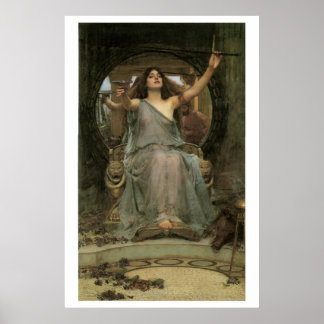 Impresión de arte victoriano asombrosamente bella