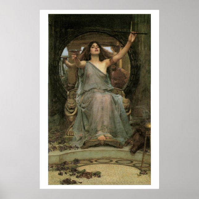 Impresión de arte victoriano asombrosamente bella (Frente)