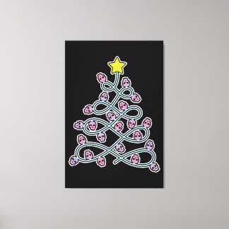 Impresión de arvas de árbol de Navidad de cráneo g