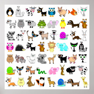 Impresión de atracción de animales