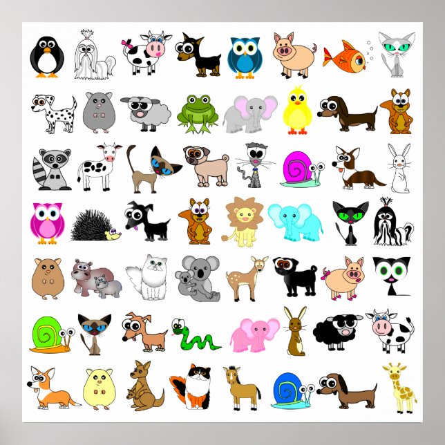 Impresión de atracción de animales (Frente)