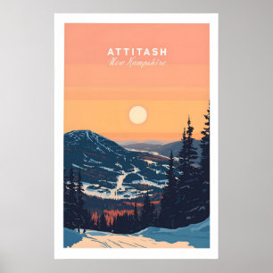 Impresión de Attitash New Hampshire 1