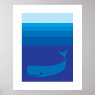 Impresión de ballenas
