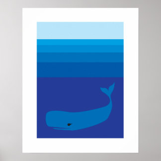 Impresión de ballenas
