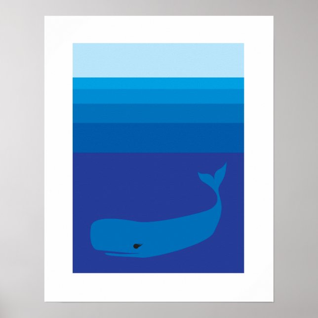 Impresión de ballenas (Frente)