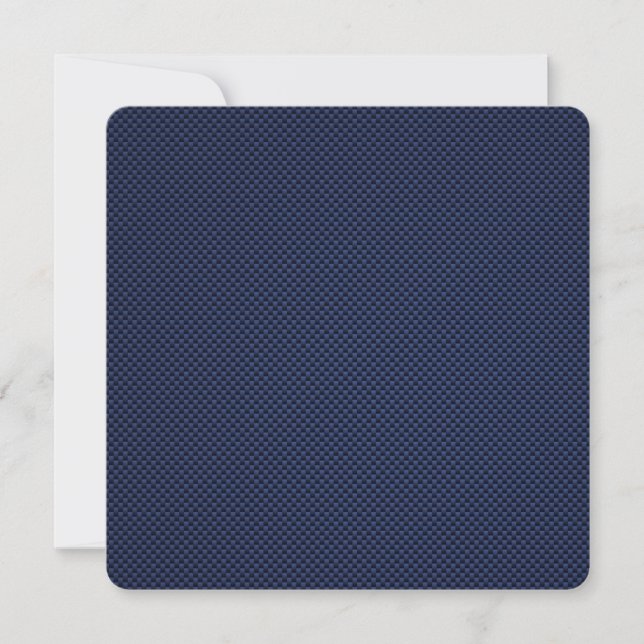 Impresión de banda de fibra de carbono Royal Blue  (Anverso)