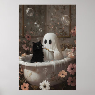 Impresión de bañera de fantasma cepillando los die
