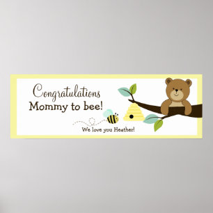 Impresión de banner de Baby Shower Personalizado d