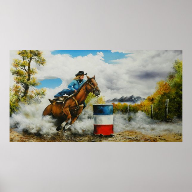 Impresión de Barrell Racer (Frente)