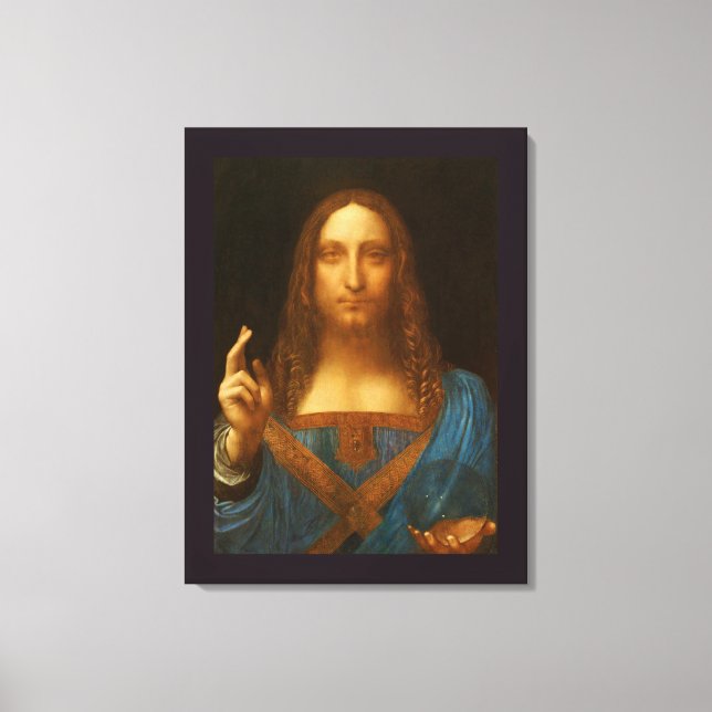 IMPRESIÓN DE BELLA ARTES DE SALVATOR MUNDI (Anverso)