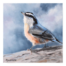 Impresión de Bella Artes de trama de pájaro