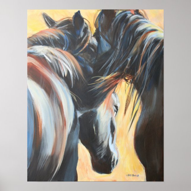 Impresión de Bella Artes de 'Una reunión' (Frente)