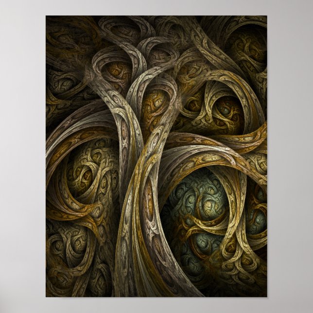 Impresión de Bella Artes "Yggdrasil" (Frente)