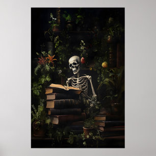 Impresión de Biblioteca de Esqueleto Botánico, Dar