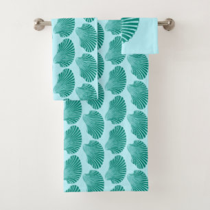 Impresión de bloques de conchas de vieira, turques
