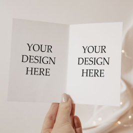 Impresión de Boda plegado de 5X7" o programa de ig