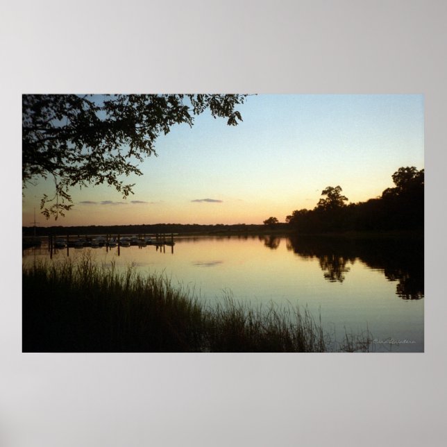 Impresión de botes de Bayside (Frente)