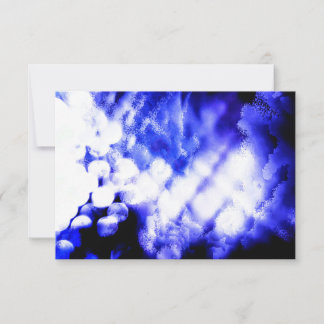 Impresión de brillo azul