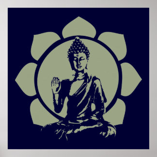 Impresión de Buddha Lotus