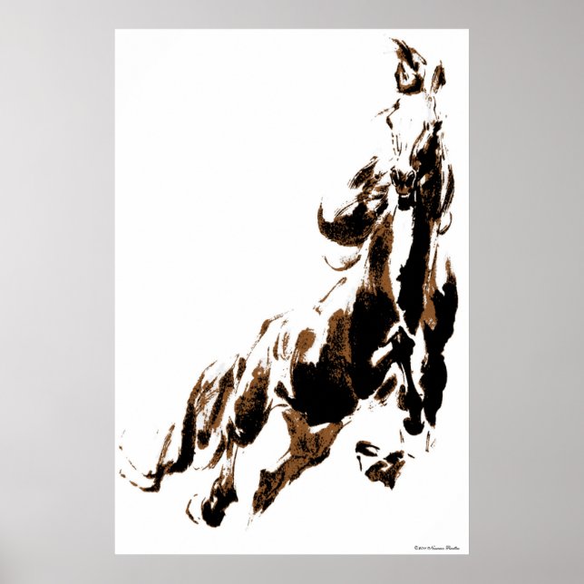 Impresión de caballo (Frente)