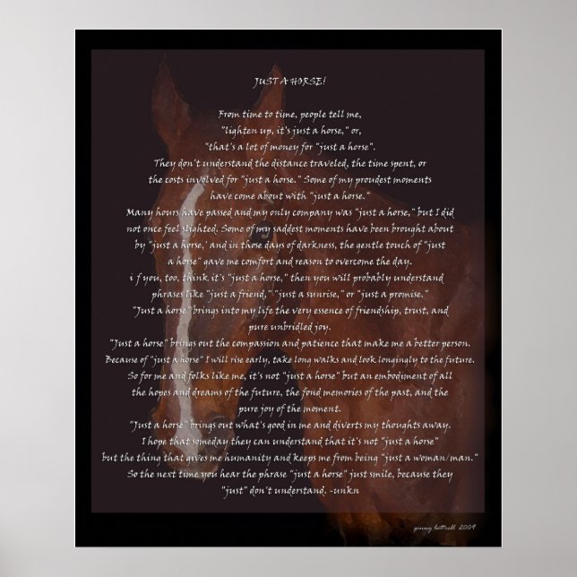 Impresión de caballo (Frente)