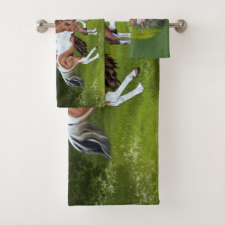 Impresión de caballos Buckskin Tobiano Paint