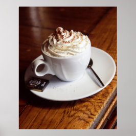 Impresión de café por la mañana, papel Poster de v