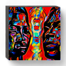 Impresión de caja de madera Studio16