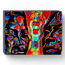 Impresión de caja de madera Studio16