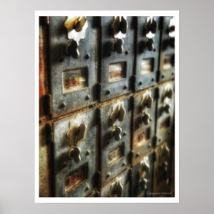 Impresión de cajas de correos de vintage