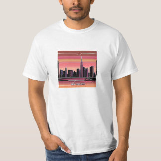 Impresión de camisetas de la ciudad de Nueva York