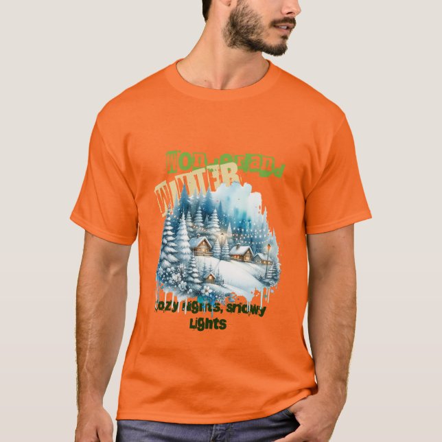 Impresión de camisetas Unisex "Winter-Wonder" (Anverso)