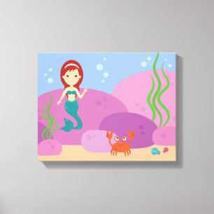 Impresión de camvas de la habitación de niñera de 